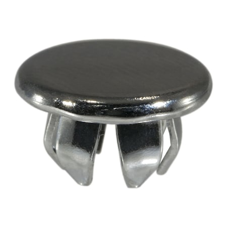 Midwest Fastener 5/16" Chrome Plated Steel Flush Head Hole Plugs 20PK 74421